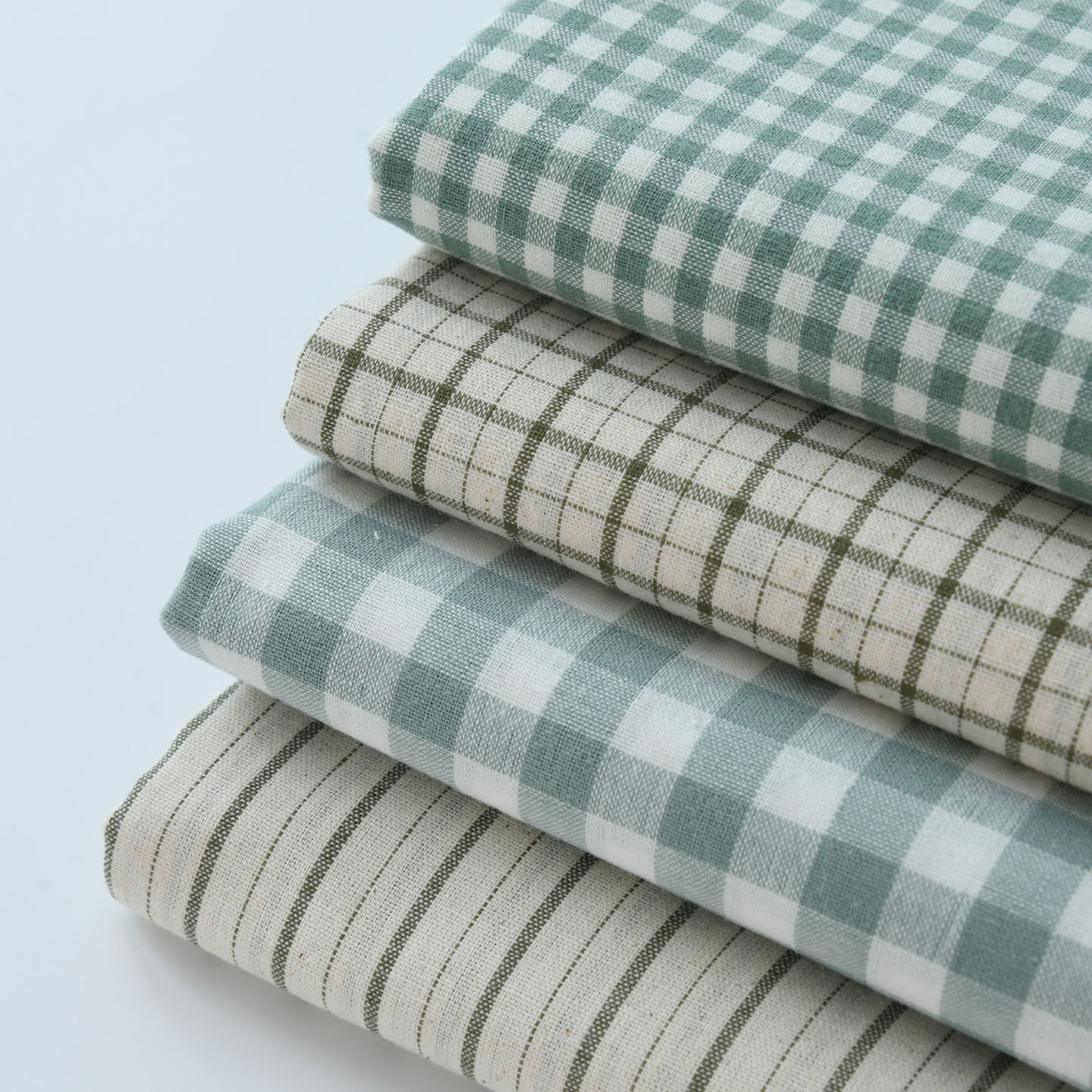 Linen Table Runner - Vải giả lanh màu xanh cổ