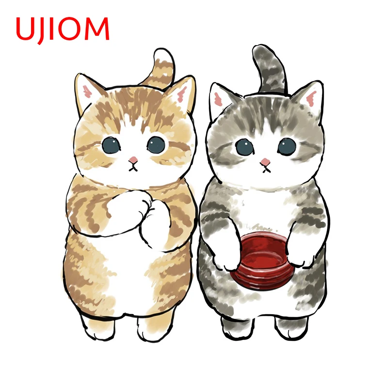 Home Decor Y2K - UJIOM Hoạt Hình Wallsticker Hai Mofu