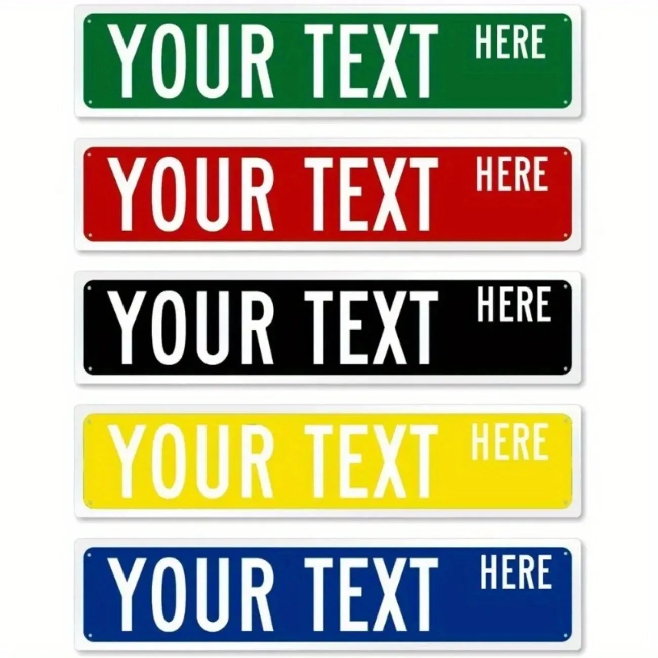 Home Decor Theme - Customizable Rustic Metal Sign | Personalized