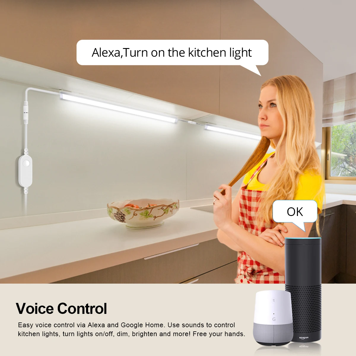 Smart Zigbee LED Lamp Under Ca - đánh giá và giá Home Decor Free App