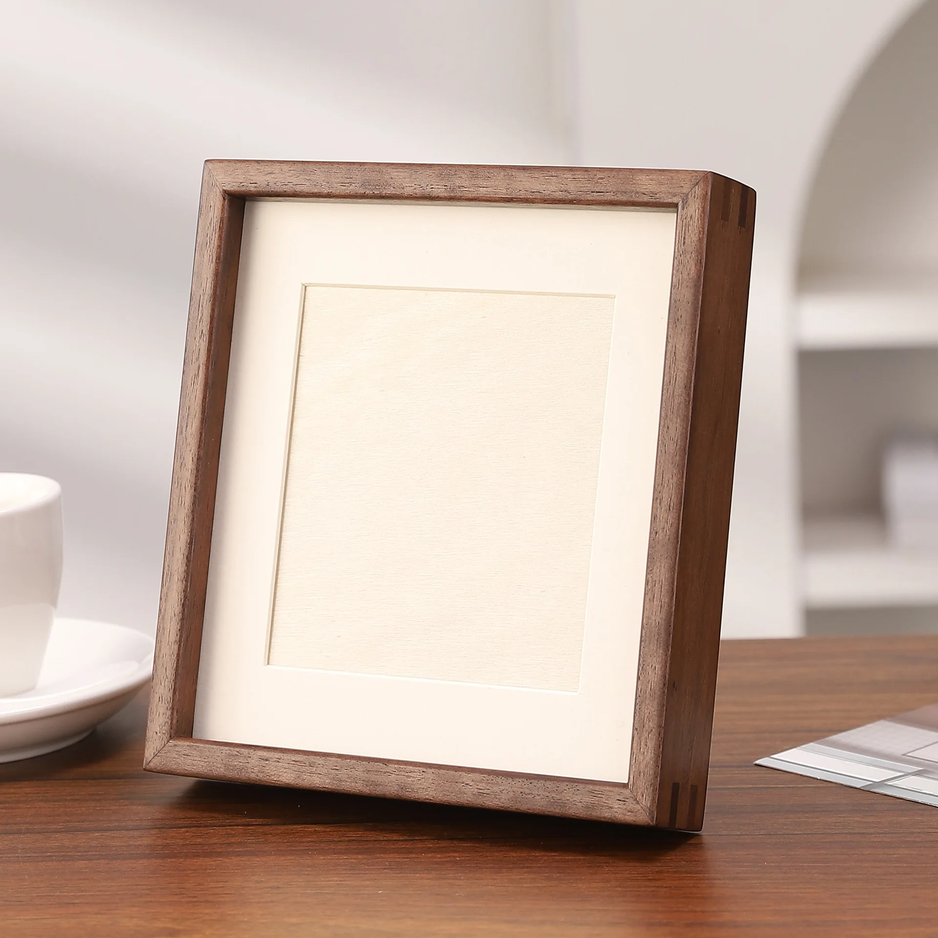 Solid Wood Square Picture Fram - đánh giá và giá Bamboo Photo Frame