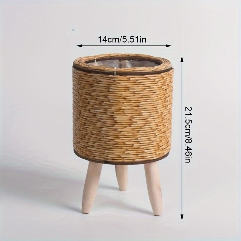 Charming Rustic Rattan Planter - đánh giá và giá Rattan Plant Basket