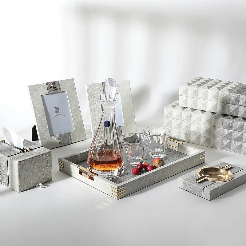 Leather Tabletop Accessories L - đánh giá và giá Bamboo Photo Frame