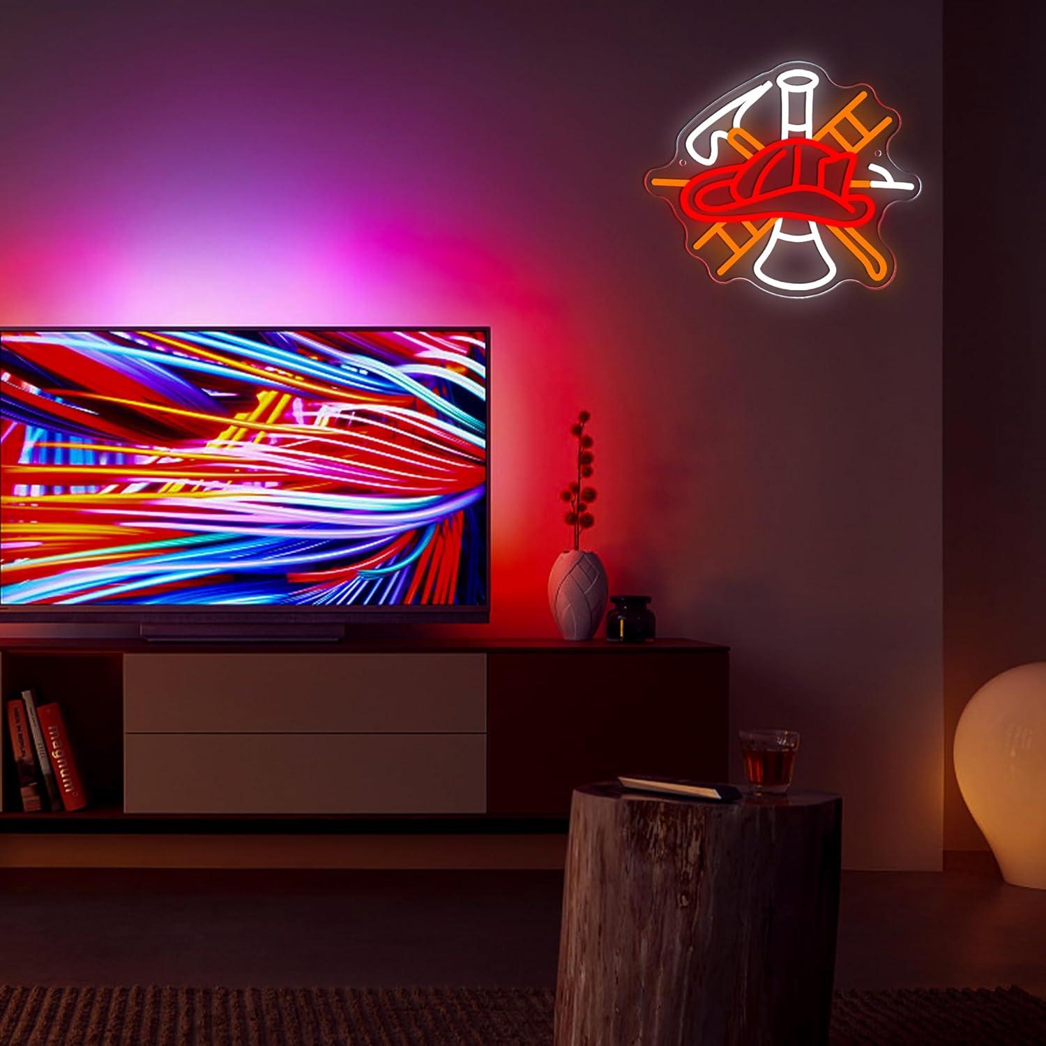 Firefighter Gas Mask Neon Sign - đánh giá và giá Home Decor Theme