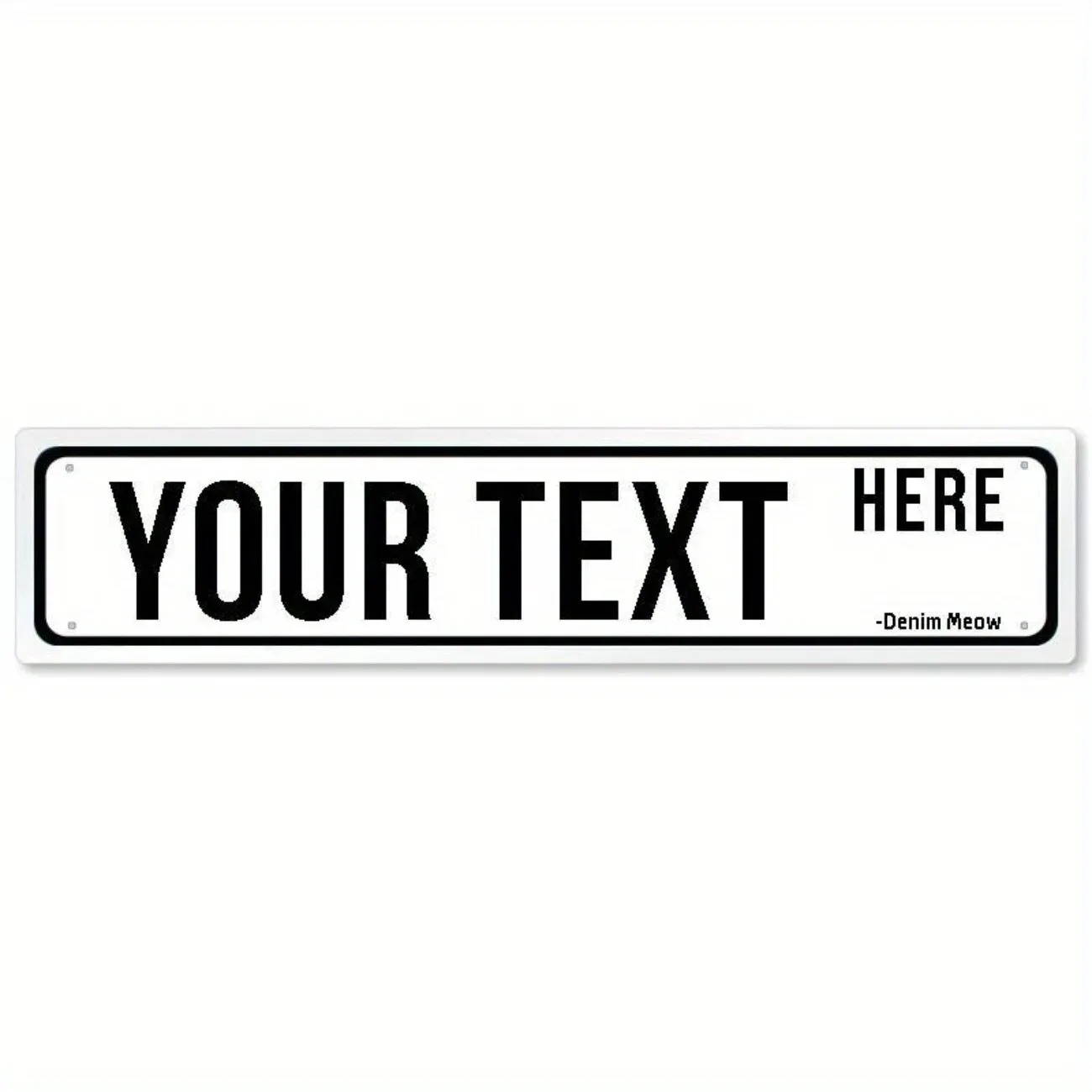 Customizable Rustic Metal Sign - đánh giá và giá Home Decor Theme