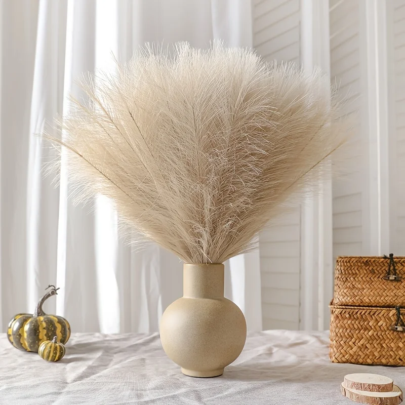 Artificial Pampas Flowers 10pc - đánh giá và giá Pampas Grass Decor