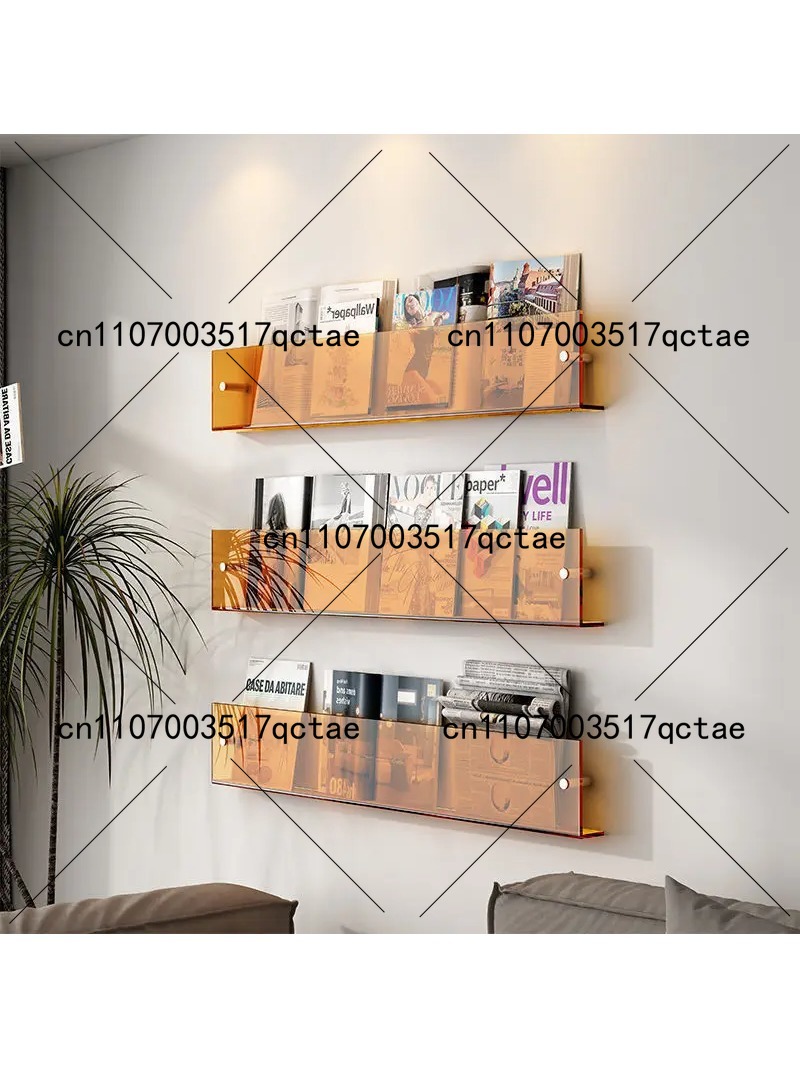 Transparent Acrylic Wall Shelf - đánh giá và giá Home Decor Magazine