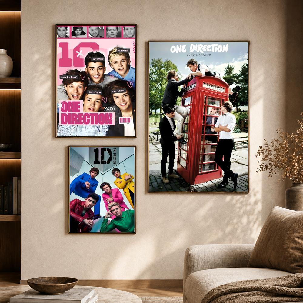 Band One Direction 1D Pop Musi - đánh giá và giá Home Decor Y2K