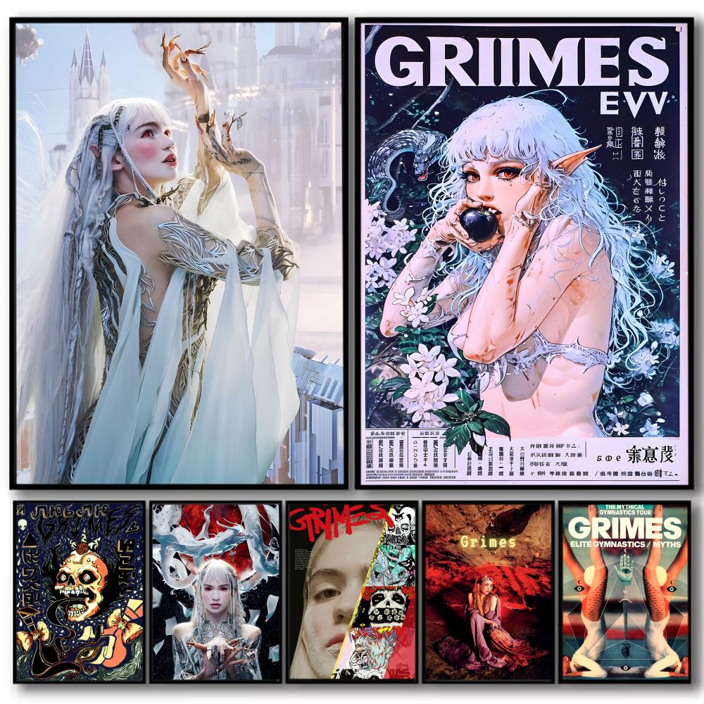 Pop Singer G_Grimes Magazine P - đánh giá và giá Home Decor Magazine