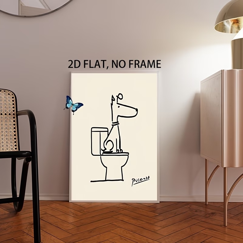 Modern,Retro Fun Dog Toilet Pi - đánh giá và giá Home Decor Theme