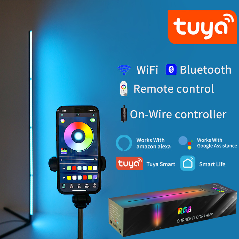 Tuya RGBIC LED Floor Lamp 180C - đánh giá và giá Home Decor Free App
