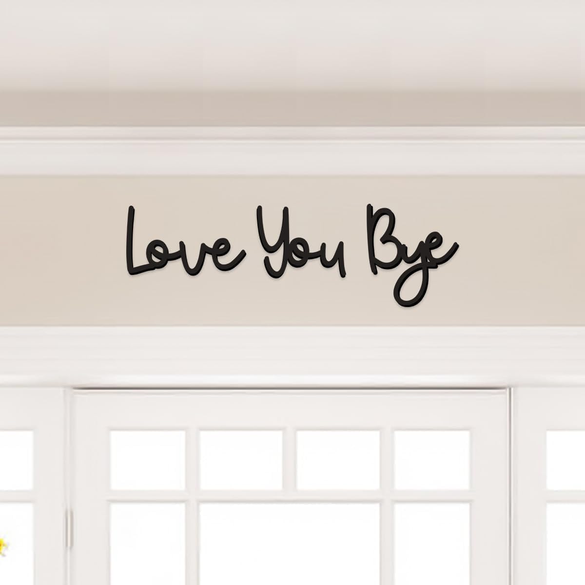 Love You Bye Wood Sign Home De - đánh giá và giá Home Decor Y2K