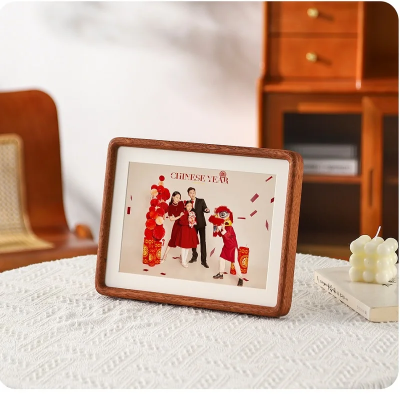 Elegant Black Sandalwood Solid - đánh giá và giá Bamboo Photo Frame