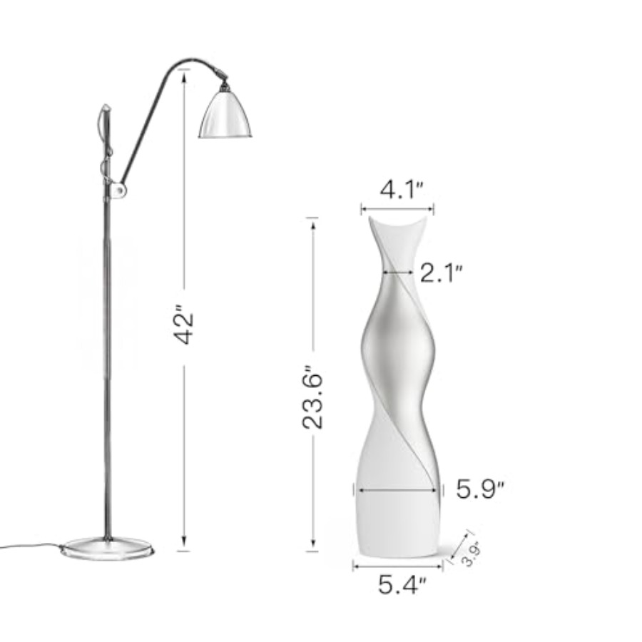 Modern Floor Vase for Living R - đánh giá và giá Pampas Grass Decor