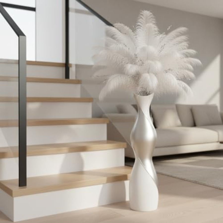 Modern Floor Vase for Living R - đánh giá và giá Pampas Grass Decor