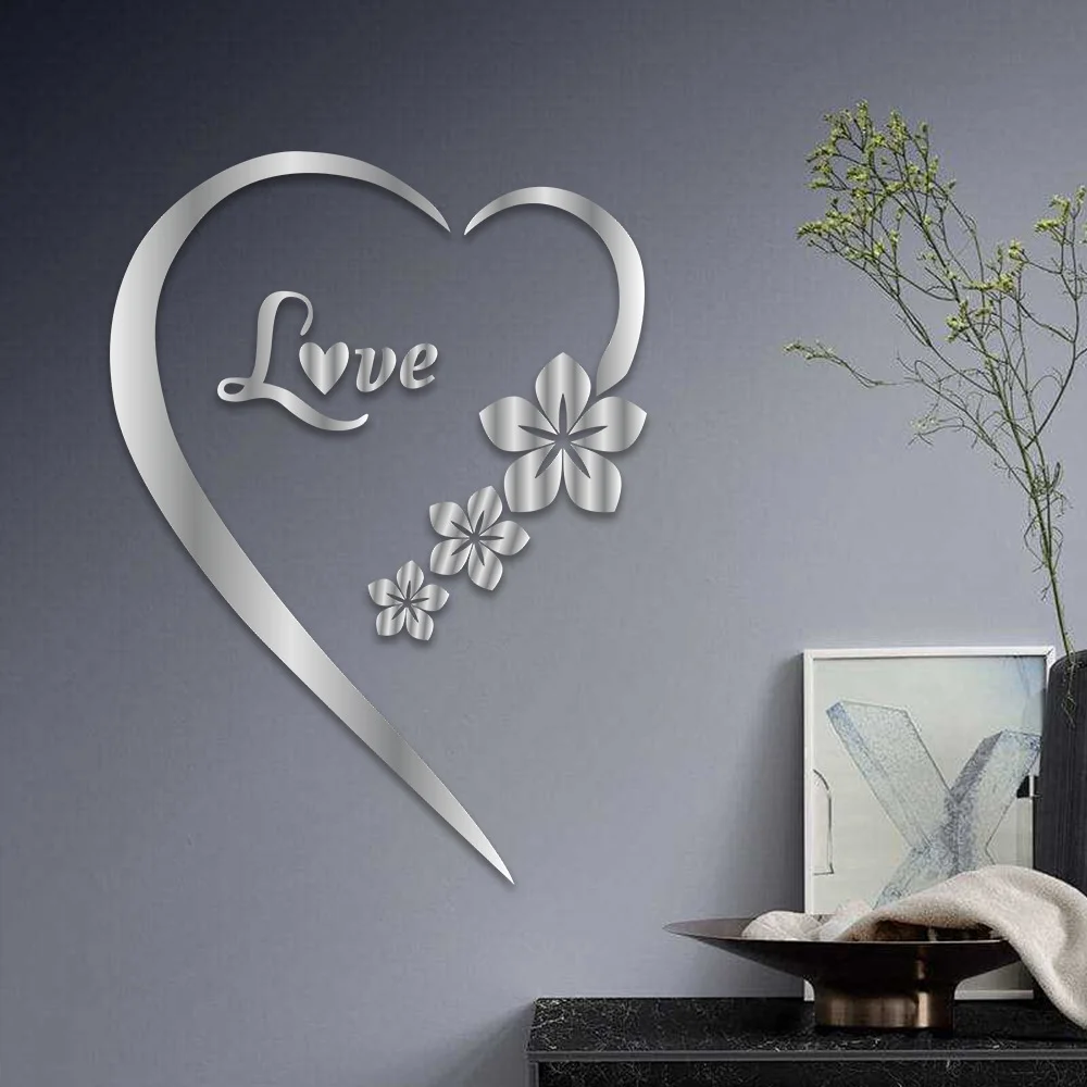 1Pc/Set Durable Love Heart Sti - đánh giá và giá Home Decor Y2K