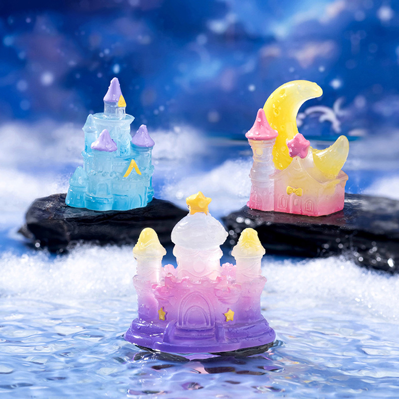 1Pcs Luminous Mini Castle Micr - đánh giá và giá Home Decor Za