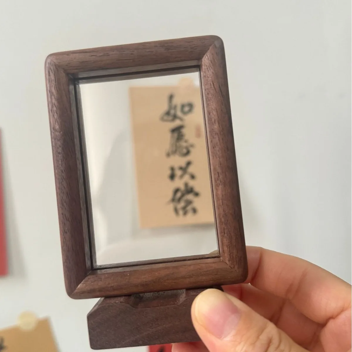 Premium Solid Black Walnut Dou - đánh giá và giá Bamboo Photo Frame